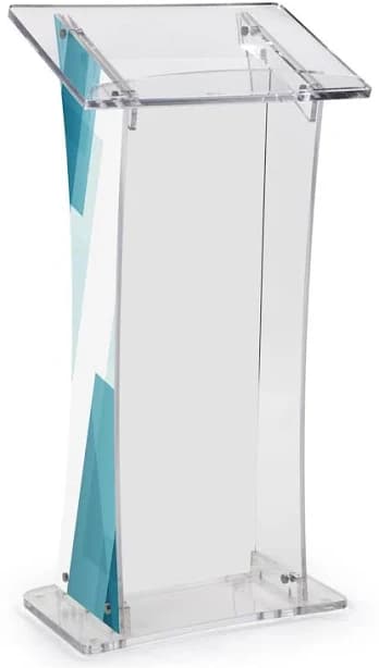 Freestanding Acrylic Podiums