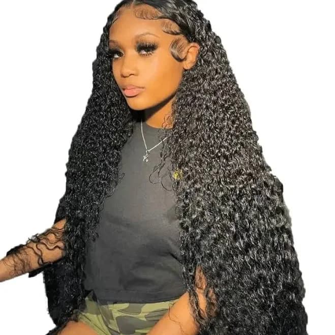 Women's Deep Wave Lace Front Wig