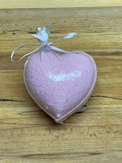 Heart Shaped Bath Bomb