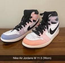Nike Air Jordan 1 Mid Shoes 10 (43) Like new | Mercari