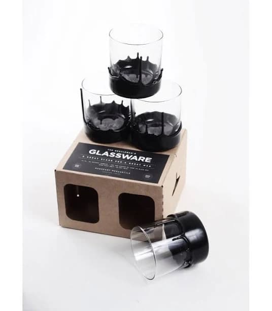 The Gentleman's Whiskey Glassware