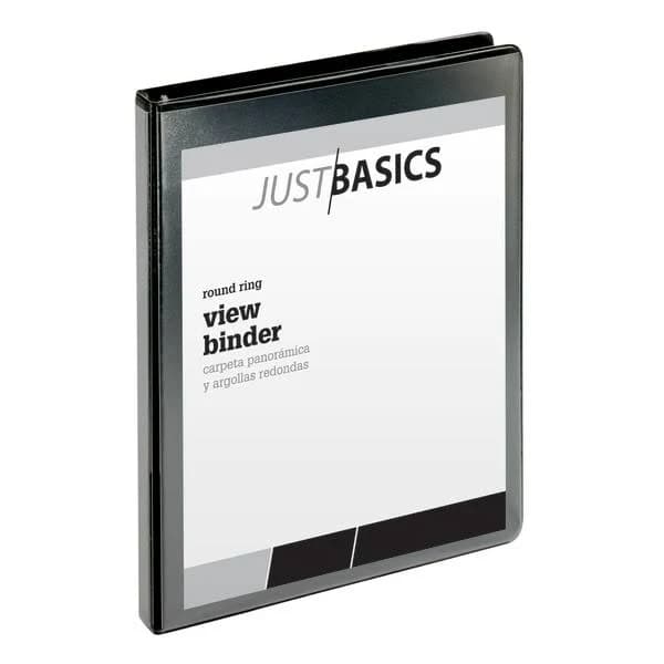 Just Basics View 3-Ring Binder