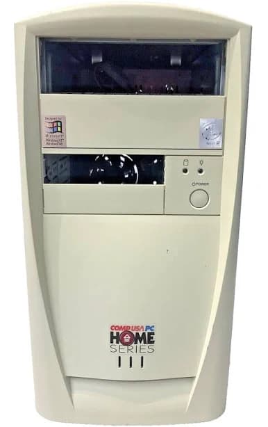 Beige Atx Computer Case