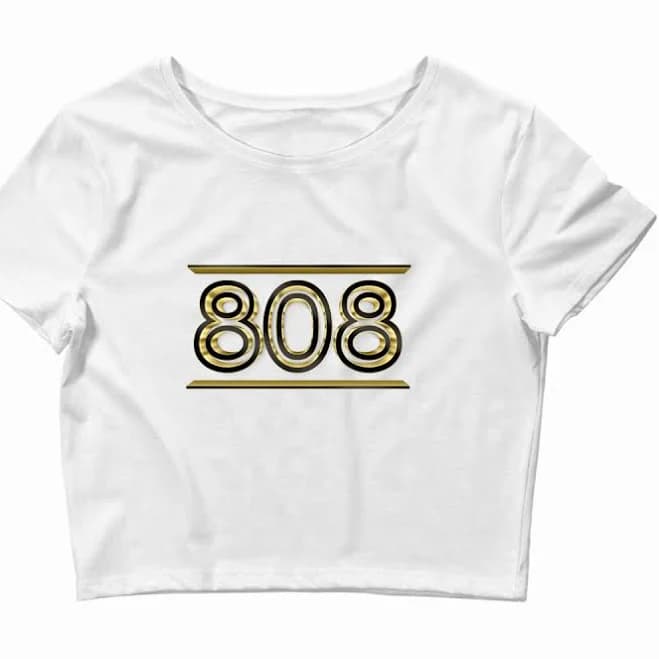 Artistshot 808 Drum Machine Crop Top