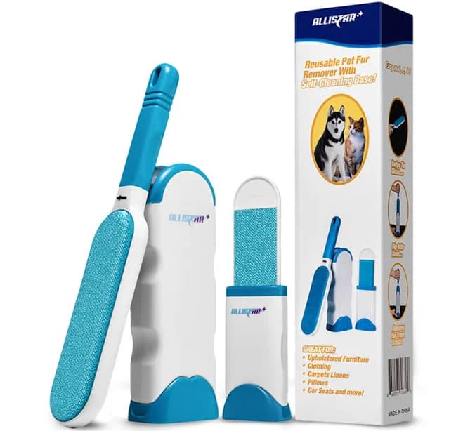 QRInnovations Fur Pet Hair & Lint Remover Cleaner