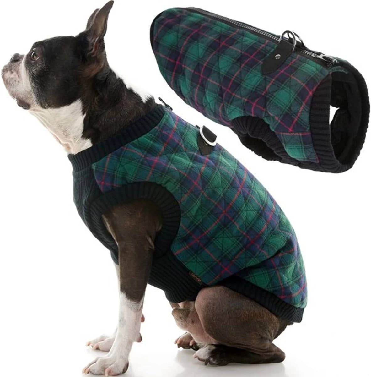Gooby Fashion Check Dog Vest