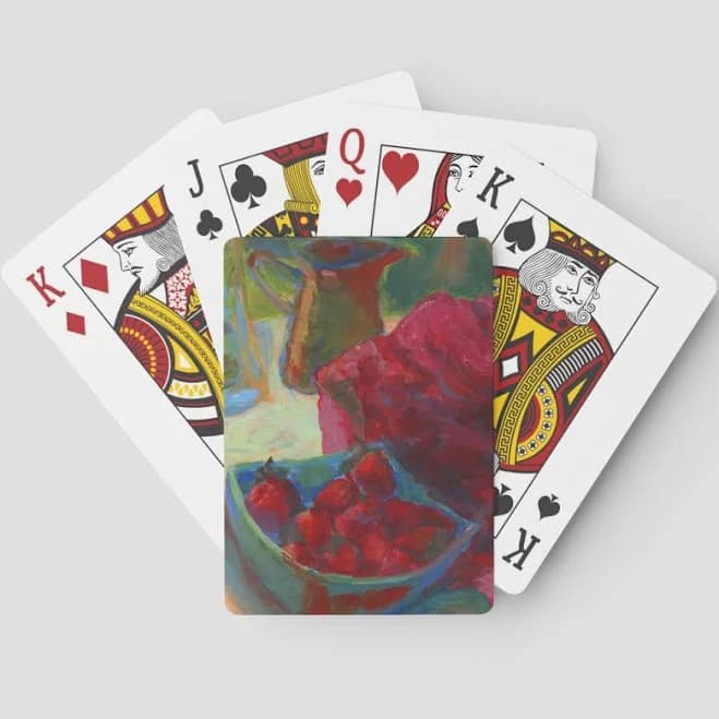 Upload Your Artwork Turn Custom Painting to Poker Cards