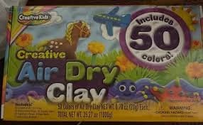 Creative Kids Air Dry Clay Modeling Crafts Kit