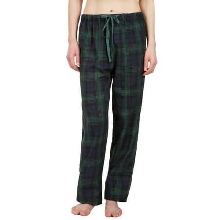 Leisureland Women's Plaid Pajama Pants