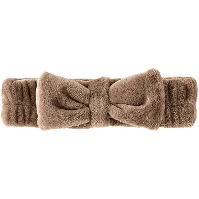 Bella Sleep Spa Plush Bow Headband