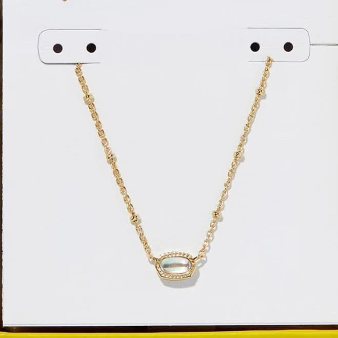 Kendra Scott Women's Boxed Mini Elisa Pendant Necklace