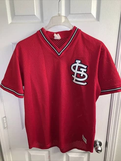 Stitched Sewn Majestic St. Louis Cardinals 15 Buggs Baseball Jersey