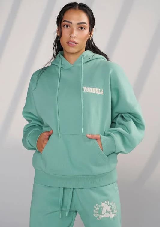 YoungLA for Her W524 Teddy Hoodie