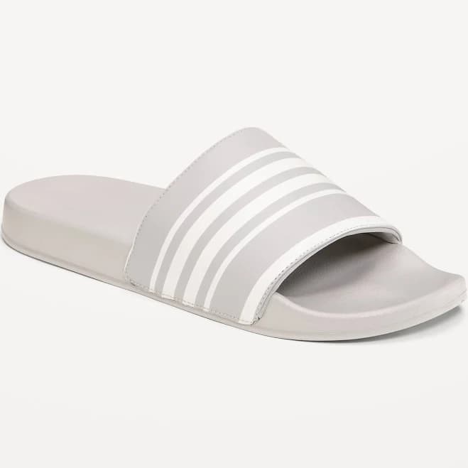 Old Navy Men's Faux-Leather Slide Sandals