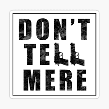 Don't Tell Mere - Demolition Ranch" Sticker for Sale by JediPlatypi | Redbubble
