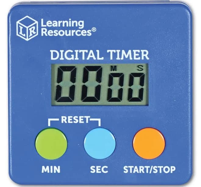 Learning Resources Digital Timer Pack of 2