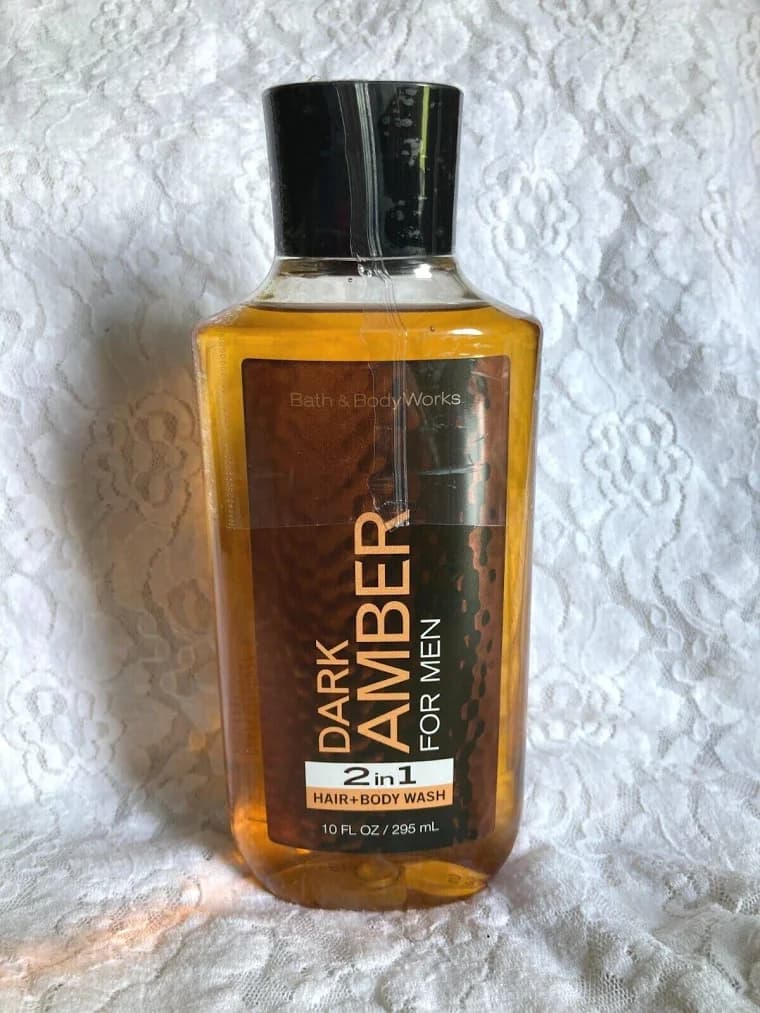 Bath & Body Works Dark Amber Hair and Body Wash