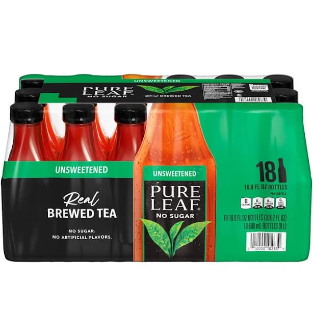 Lipton Pure Leaf Unsweetened Iced Black Tea