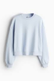 Sweatshirt - Light blue - Ladies | H&M US