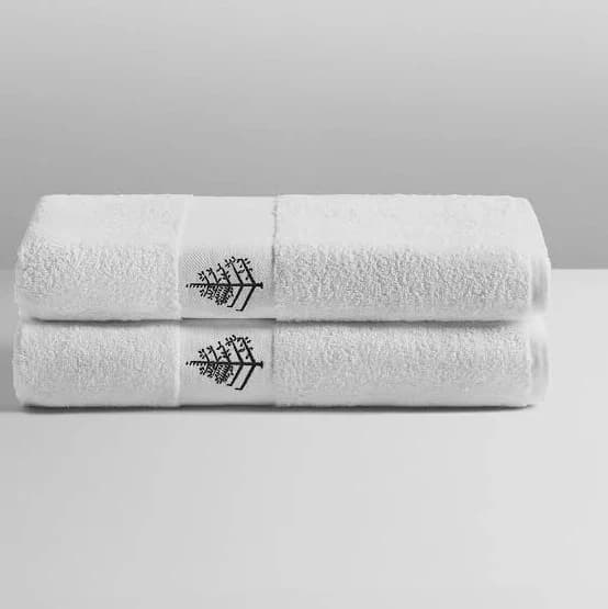 Signature White Pool Towel Set