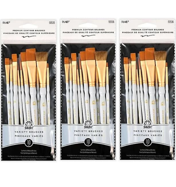FolkArt Artist Variety Brush Set