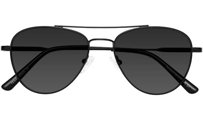 Richard Aviator Lightweight Metal Sunglasses
