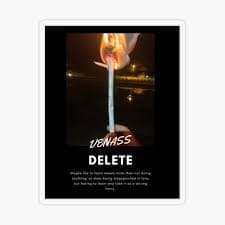 Best-seller DELETE" Poster for Sale by VENASS | Redbubble