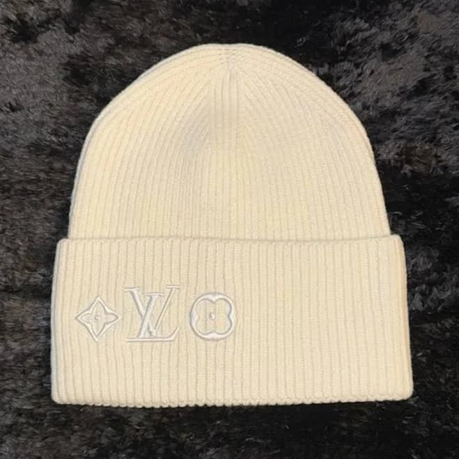 Louis Vuitton LV Headline Beanie In White Wool New With Tags - New Women | Color: White