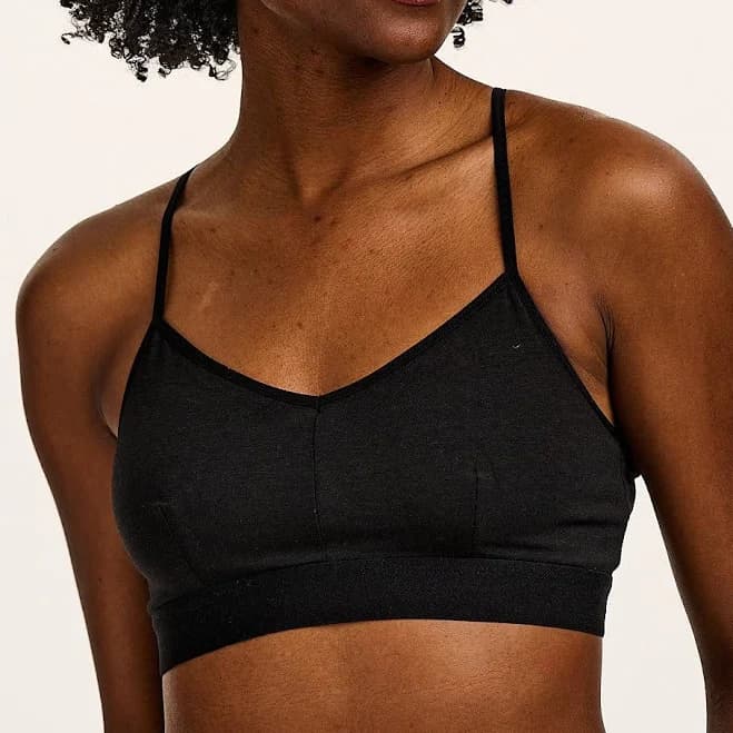 Lucy & Yak Ruby Cotton & Bamboo Bralette