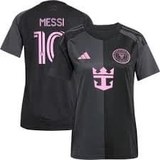 Women's adidas Lionel Messi Black Inter Miami CF 2025 The Fortitude Kit Replica Player Jersey