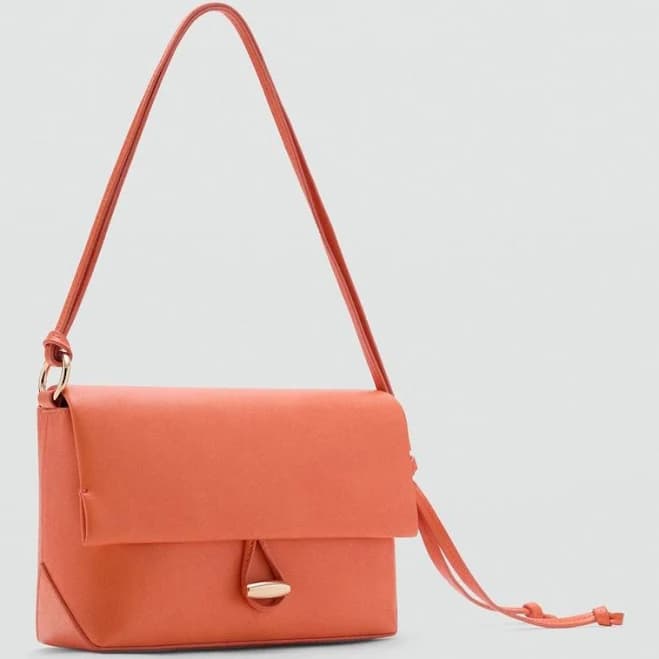 MANGO Women's Strap Shoulder Bag