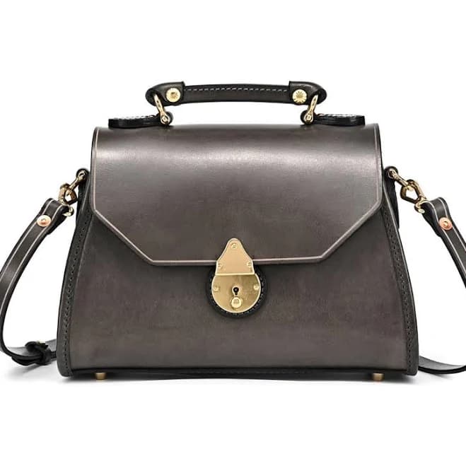 Old Trend Laurel Classic Leather Satchel