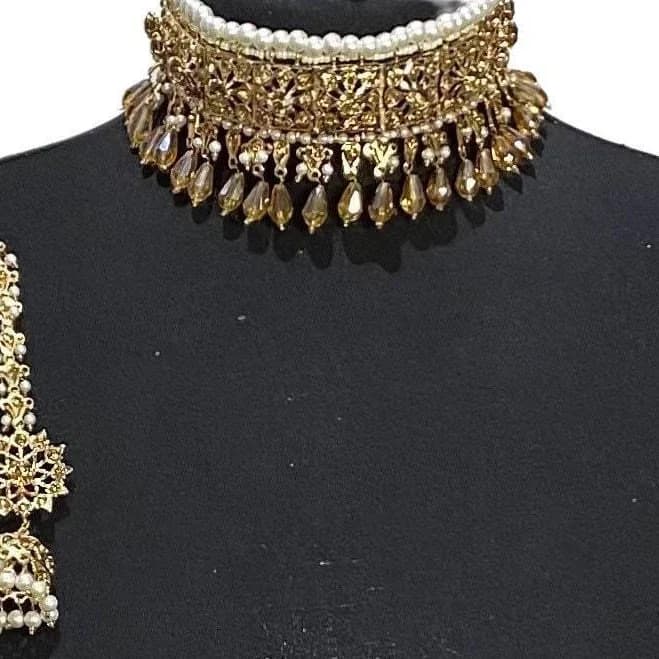 Gold Bridal Choker Set