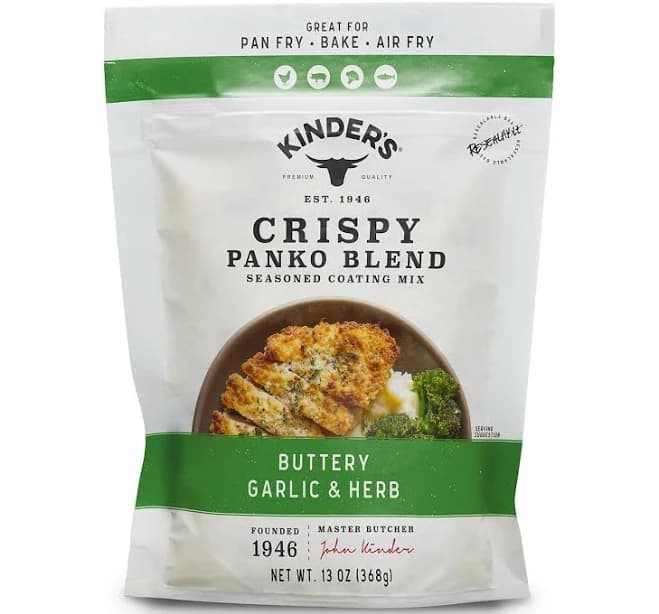 Kinder's Crispy Panko Blend Seasoned Coating Mix
