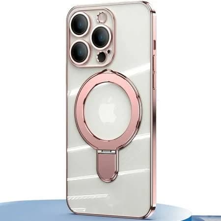 Dteck Invisible Stand Magnetic Case for iPhone 13 Pro Max