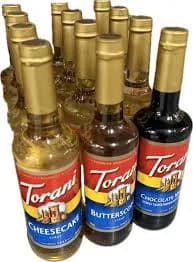 Torani 750ml Syrup 12-Pack (Mix-&-Match) - default name / default items