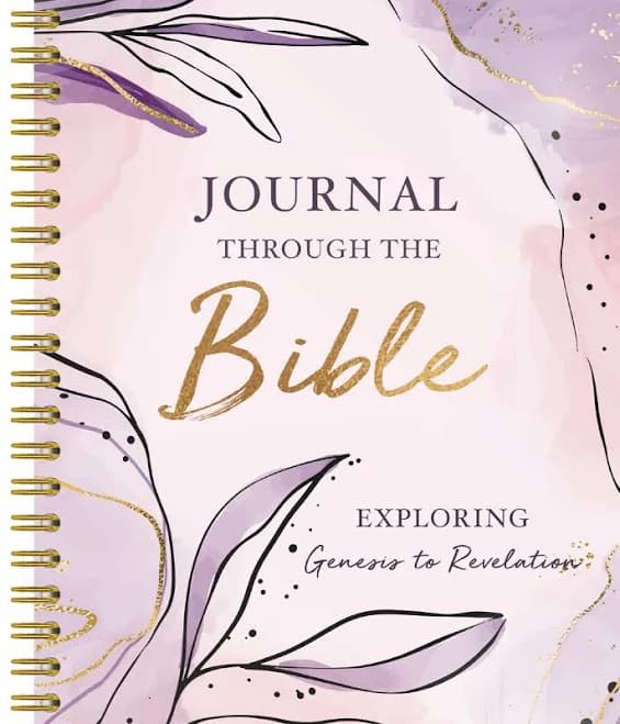 Journal Through The Bible, Spiral-Bound, with Tear-Out Memorization Cards: Explore Genesis to Revelation