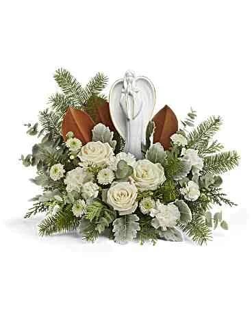 Teleflora Snowy Grace Bouquet