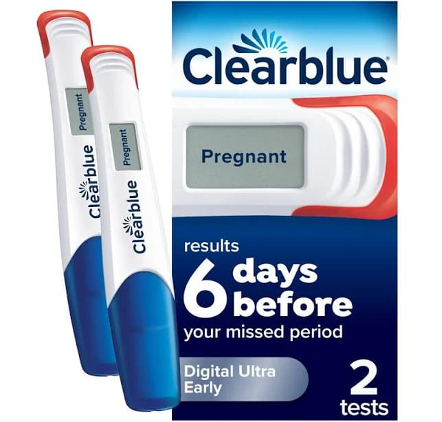 Clearblue Digital Ultra Early, Pregnancy Test, x2