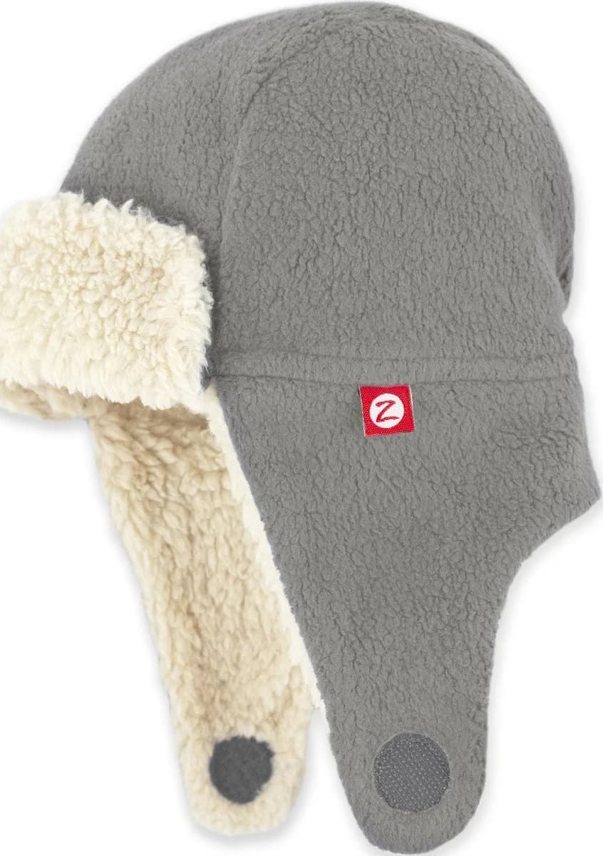 Zutano Furry Fleece Trapper Hat