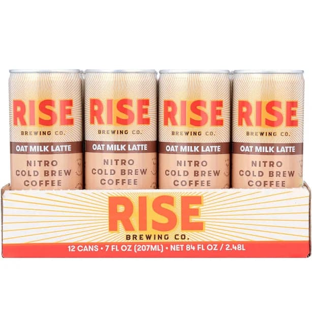 Rise Brewing Co. Oat Milk Latte Nitro Cold Brew