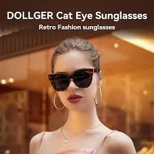 Amazon.com: Dollger 2PCS Retro Cat Eye Sunglasses for Women Men Vintage Square Fashion Cateye Tortoise Sunglasses Leopard+BLACK : Clothing, Shoes & Jewelry