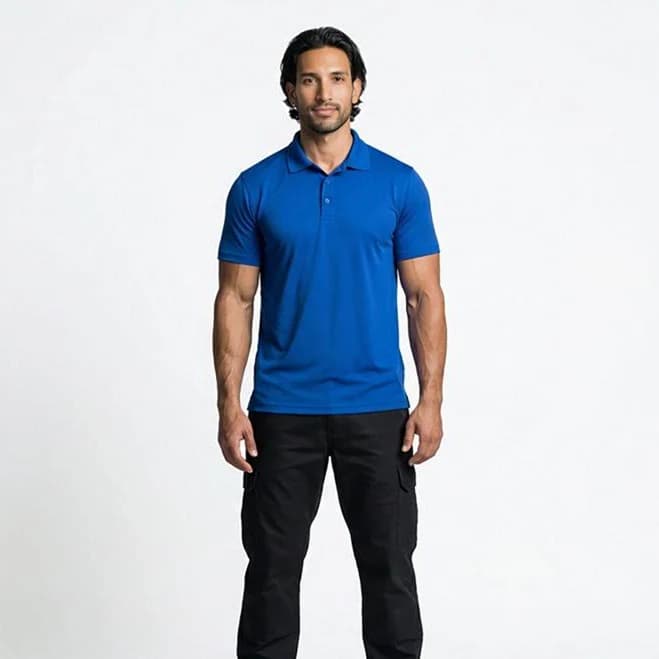 BCG Men's Coaches' Polo Shirt True Blue - Men's Athletic Performance Tops at Academy Sports