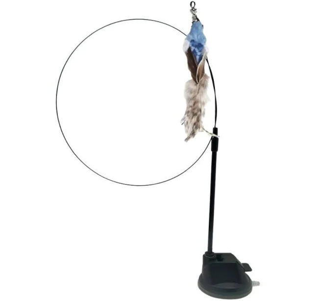 Wrought Studio Handfree Bird/Feather Cat Wand
