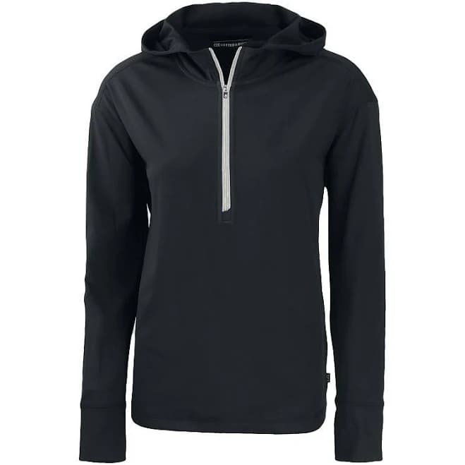 Cutter & Buck Women's Daybreak Eco Recycled Half Zip Hoodie
