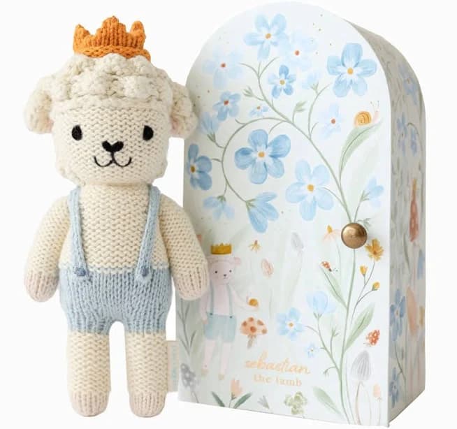 Cuddle + Kind Tiny Animals Stuffed Animals Sebastian the Lamb