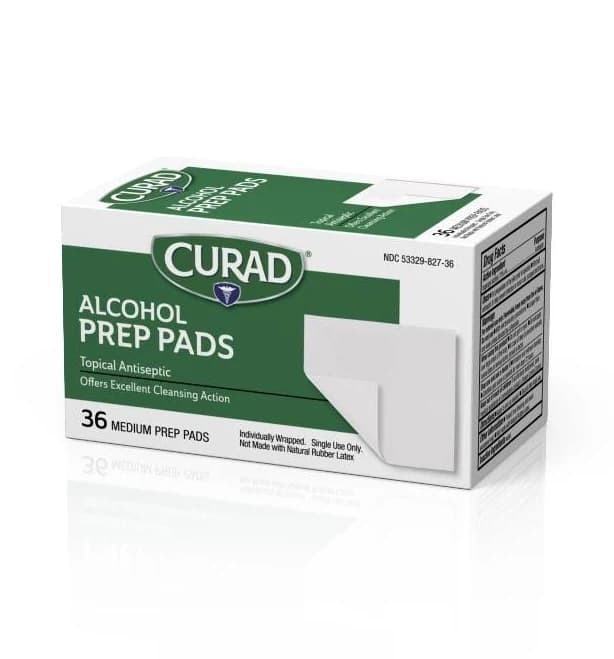 CURAD Medium 2-Ply Sterile Alcohol Prep Pads