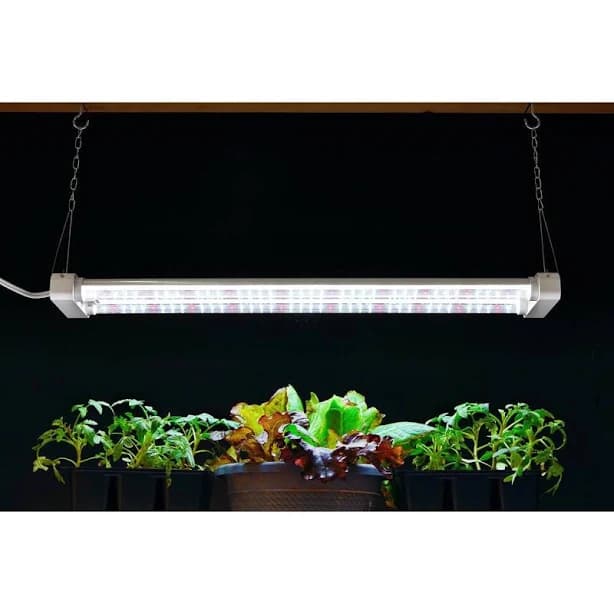 Luminar Everyday 19 Watt, 2 ft. Linkable 2-Light Full-Spectrum LED Plant Grow Light