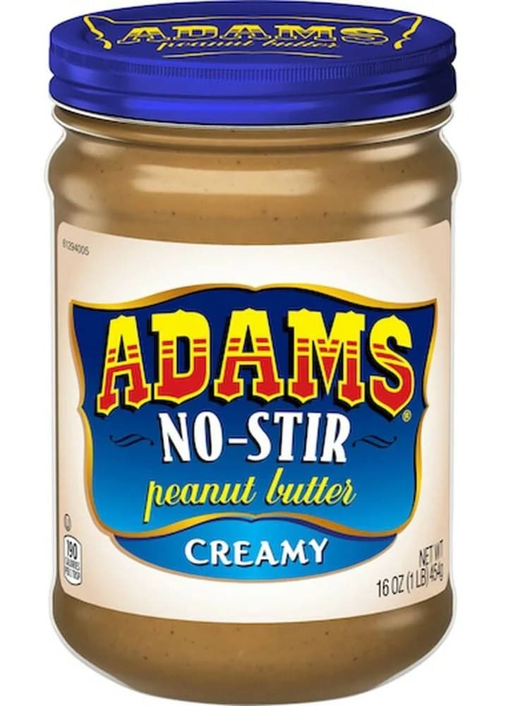 Adams No-Stir Creamy Peanut Butter