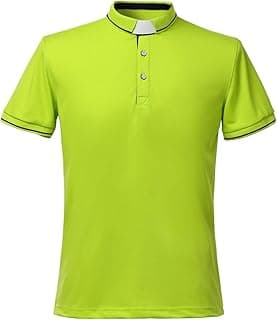 Clergy Tab Collared Polo Shirt Short Sleeve